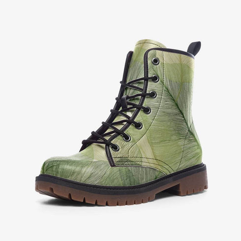Leafy Skeletons Vegan Leather Lightweight boots - Books Worth Keeping